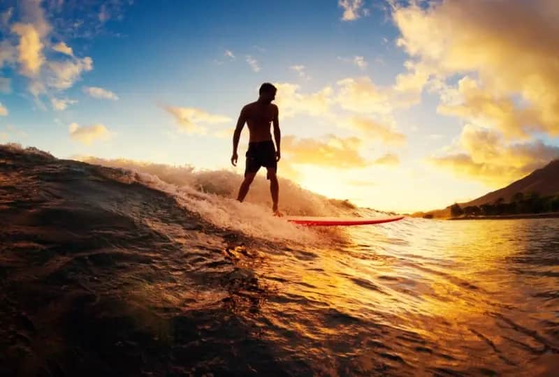 Surfen in Mirissa